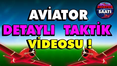 Aviator Oyunu Nasıl Oynanır ⚡Detaylı Taktik Videosu  .